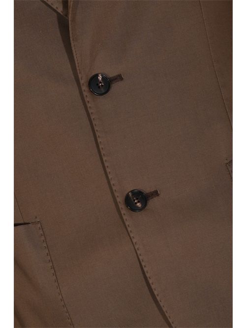 Abito monopetto in cotone Marrone L.B.M. 1911 | 64189 36832